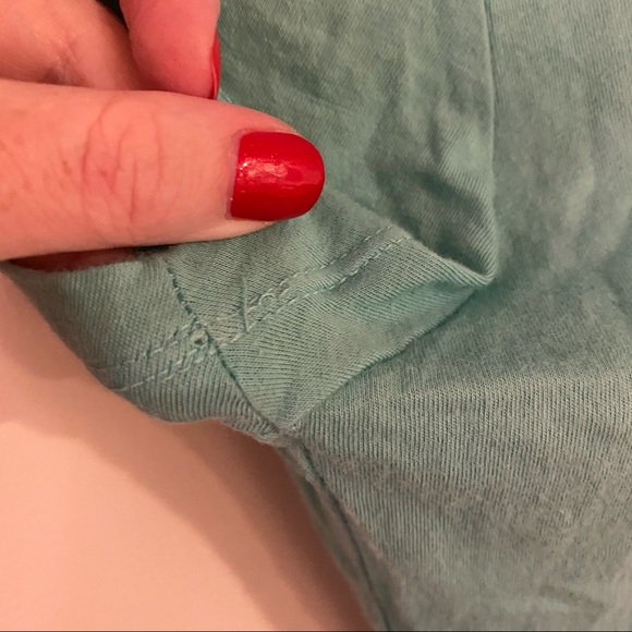 ❌SOLD! Active Basic Light Green Short Sleeve Tee Shirt - Picture 5 of 5